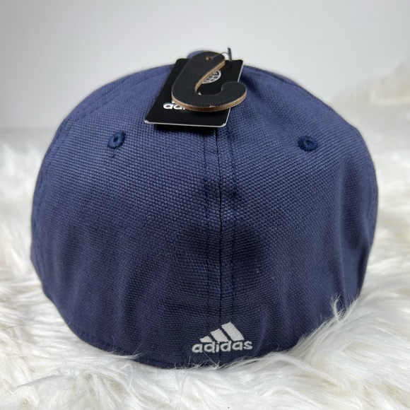 ADIDAS MEN'S PRODUCER II STRETCH FIT BALL CAP in Blue - S/M NWT - Picture 4 of 8